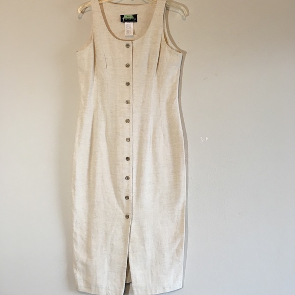 All that Jazz Dresses & Skirts - All That Jazz Vintage Dress Tank Button Sheath